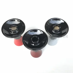 Image of TWAN0395 shisha hookah bowl Glazed clay Hookah accessories ceramic hookah bowl hole in the bevel shallow bowl without flame
