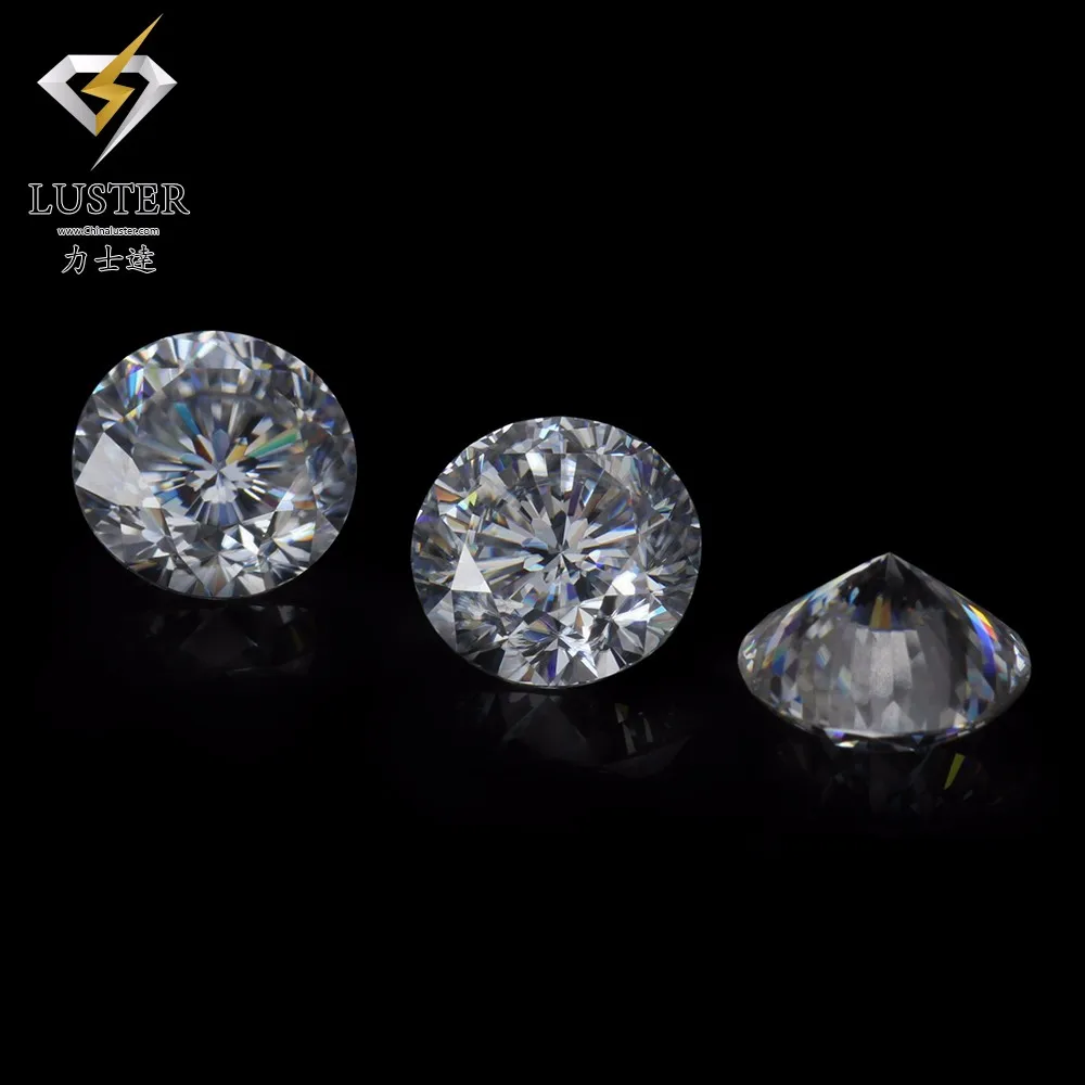 Round Brilliant Cut Synthetic Fire Diamond All Sizes Available D/e/f