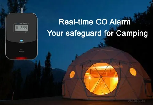 alarm gas monoxide carbon portable indoor outdoor