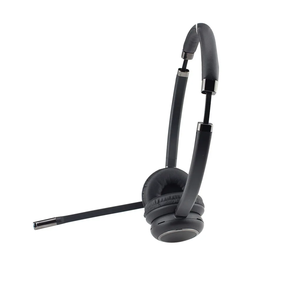2016 hot sales binaural wireless bluetooth call center headset with microphone bluetooth headset bluetooth earphone