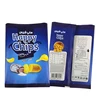 Center seal wholesale potato crisp packaging