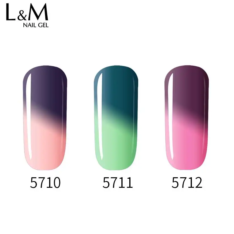 ibdgel 15ml thermal change color in Gel Nail Polish