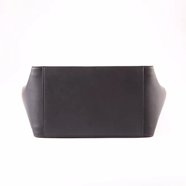 5212-Black color wholesale price factory 2016 big size satchel bags