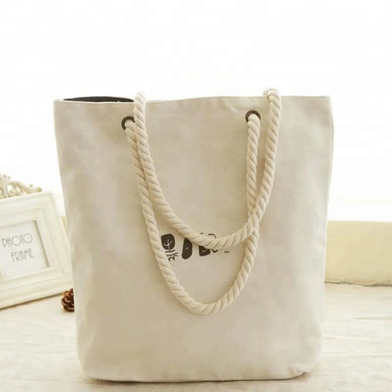 

Natural Canvas Shopping Bag, Cotton Tote Bag