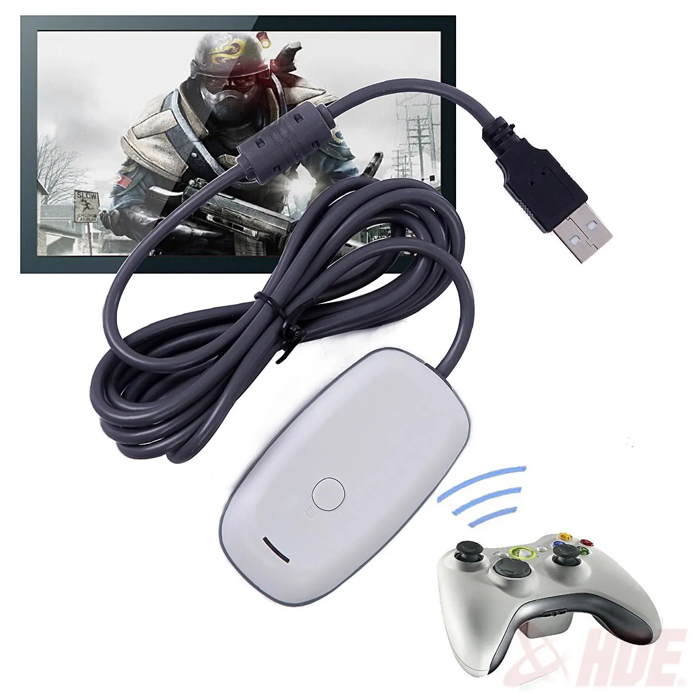 xbox 360 controller to pc without adapter