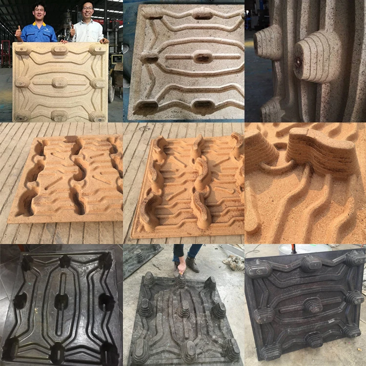 Wood Hydraulic Press Pallet Tray Of Fumigation Free Making Machine