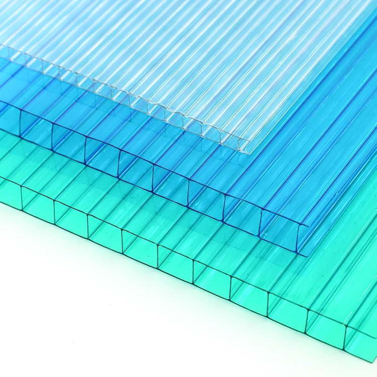 Polycarbonate Clear Roof Double Wall Sheeting Standard Sizes