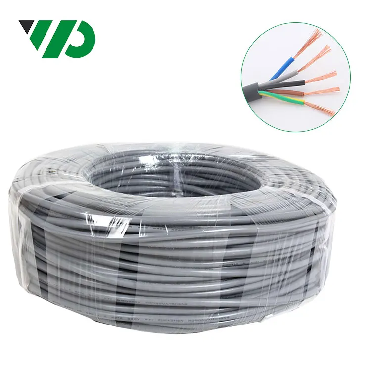 Outdoor Waterproof Electrical Cable Specifications 4 Core 5 Core Flex 3