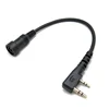 Mini-Din Plug connector cable for Kenwood Baofeng Wouxun 2 pins walkie talkie K connector