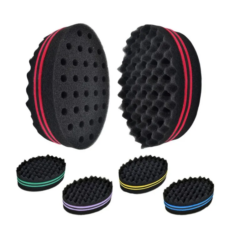 

Magic Double Sides Twists Curling multi hole curly Hair Sponge For Barbershop And Beauty Salon, Customized