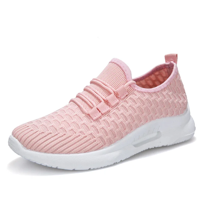 

wholesale pink OEM sneakers for women shoes sport men running womens shoes and sneakers, 3 colors
