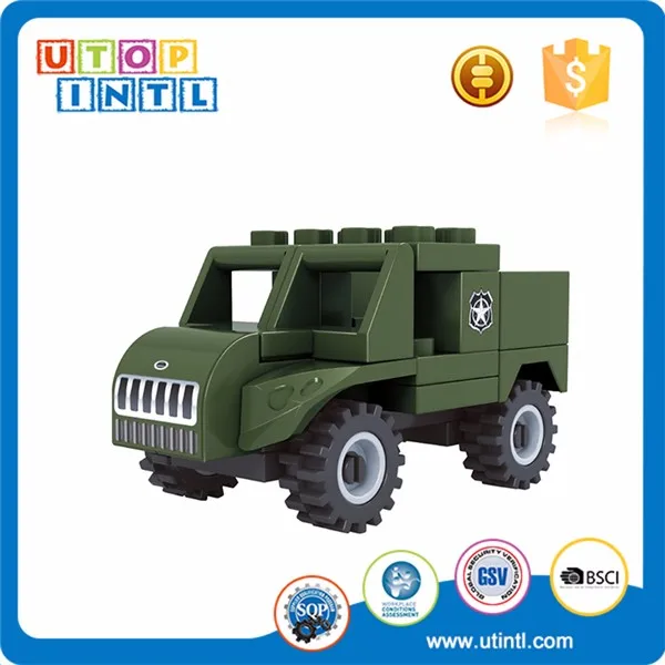 Newest DIY army base ABS plastic toys military series building block