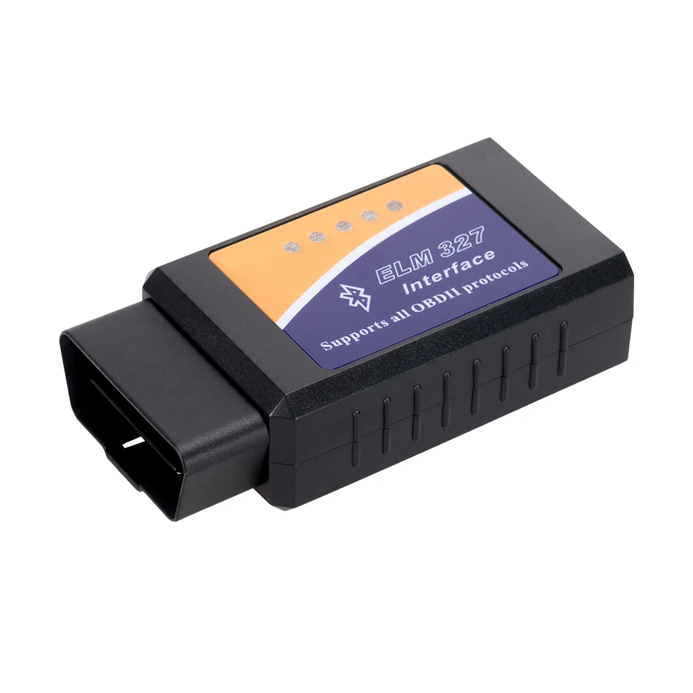 Адаптер elm bluetooth 327 для диагностики авто стандартный коннектор obd ii 3003