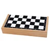 Chess Armory 15" Felted Game Board Interior Storage Chess set wooden printing chess