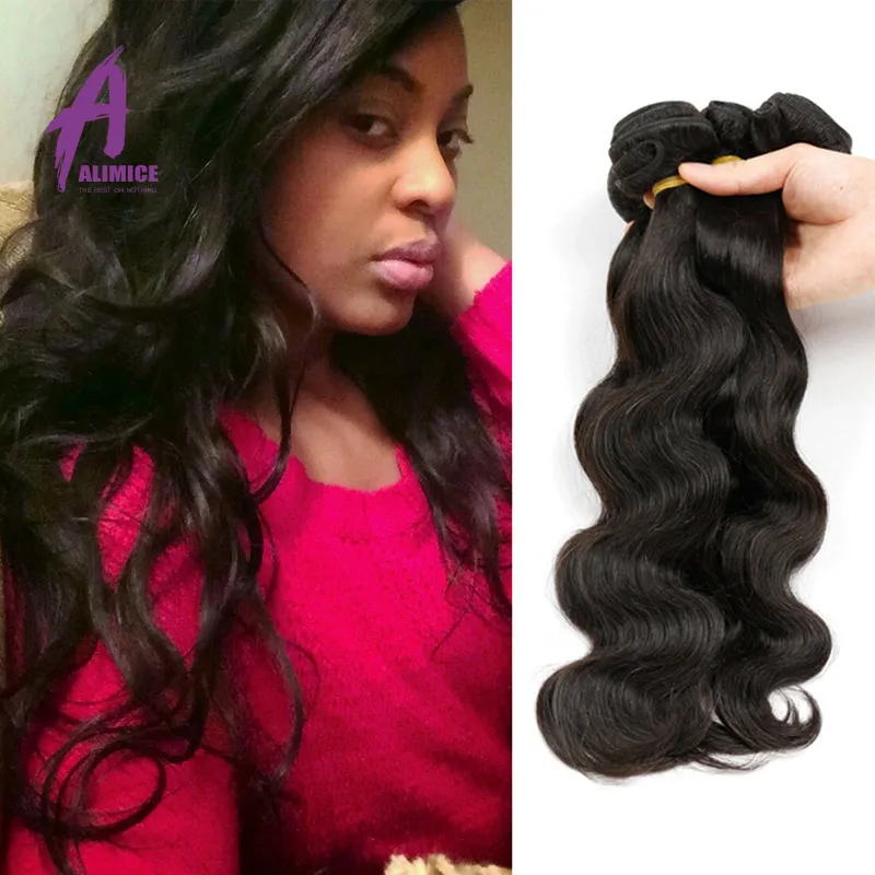 

Popular Brazilian virgin human hair extension human hair bundles