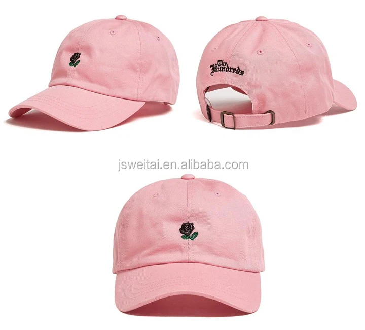 pink dad hat