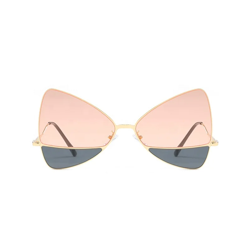 

2019 New Women sunglasses Cat eye Sun Glasses Triangle Polarized shades UV400 S072