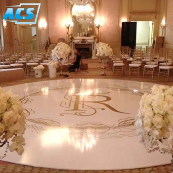 Wedding Laminate Portable White Round Dance Floors For Sale Buy