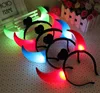 Children's Christmas party dress up Halloween toy red flash lamp devil horn headdress little devil club party