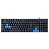 Unchangeable Colorful Lighting Fast Axis Gaming Laser Keyboard