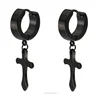 Jewelry Manufacture Direct Supply Boys Earrings Stud With Hanging Crossing Stud Earrings For Boys