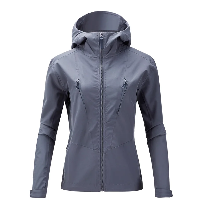 Womens Outdoor Jacket Ladies Waterproof Coats Hiking Clothes for Moutain Camping