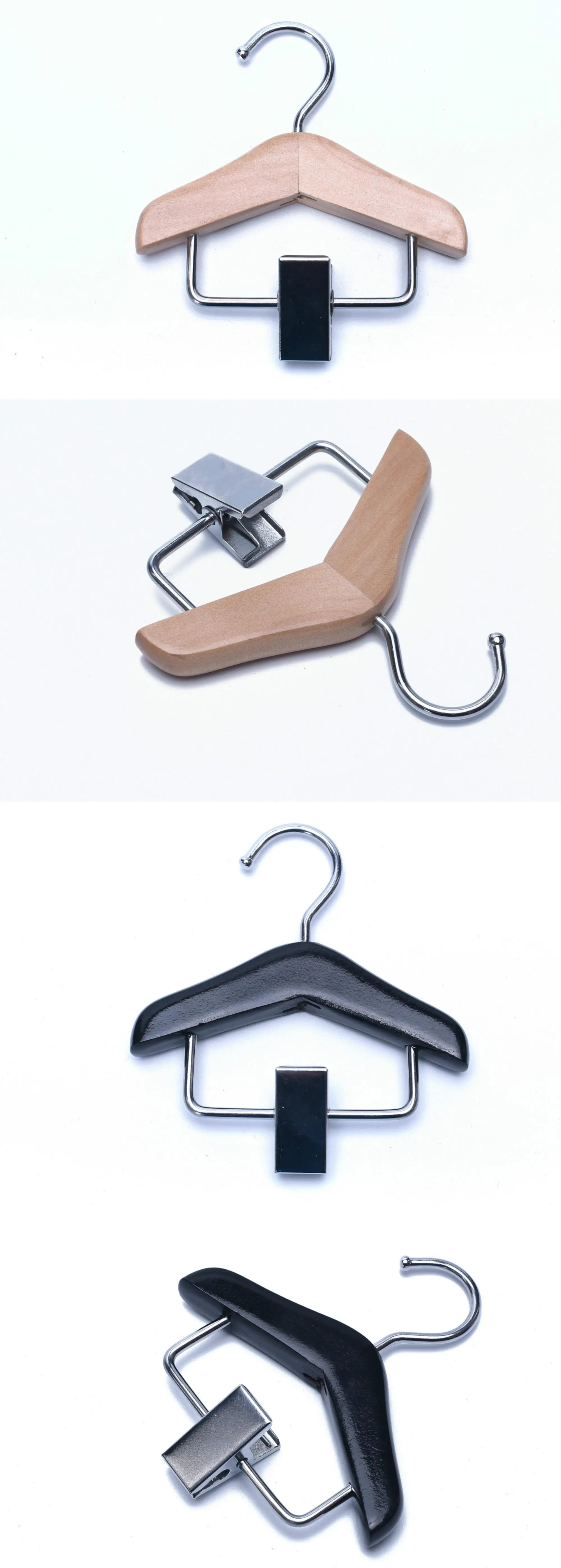HOMI Children's clothes hangers with clips (by 5) - Charlie Crane