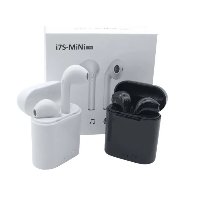 

2019 trending Cheap sport tws twins earphone & headphone wireless i7s tws mini blue tooth earbuds free sample earbuds, N/a