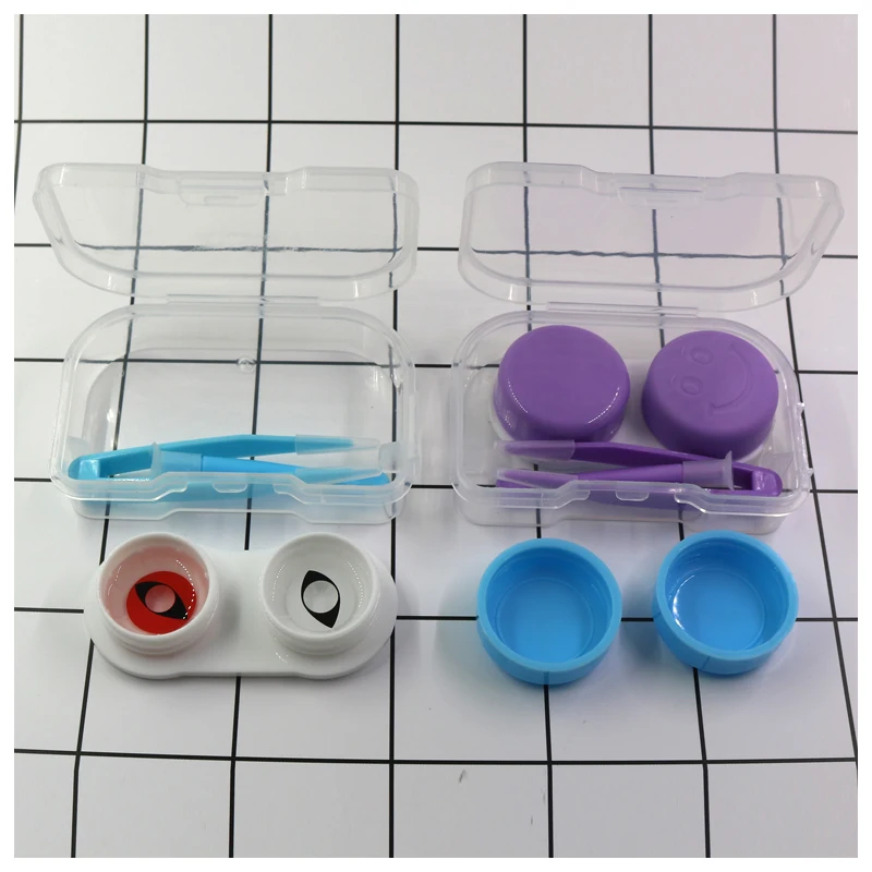 Design Eyeglasses Box Contacts Container Contact Lens Case