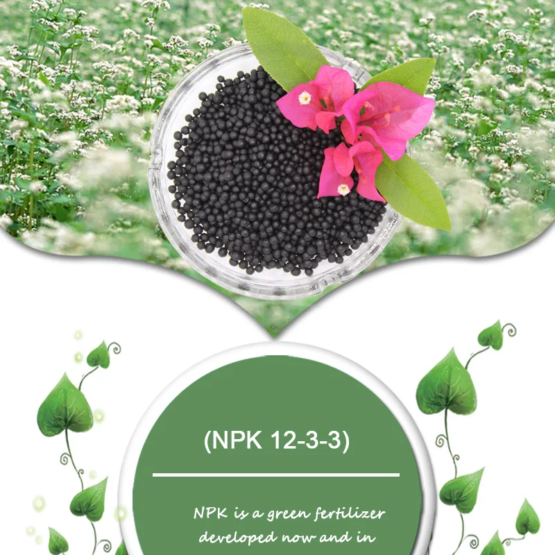 Granular state and organic fertilizer classification npk12-3-3 for agriculture