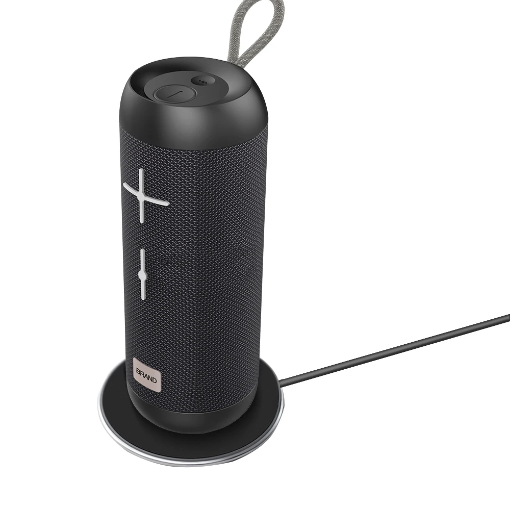 

2019 Wireless Charging Bluetooth Ipx6 Waterproof Speaker, Blue;green and black or customize