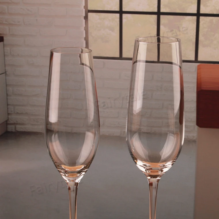Crystalline Champagne Flutes