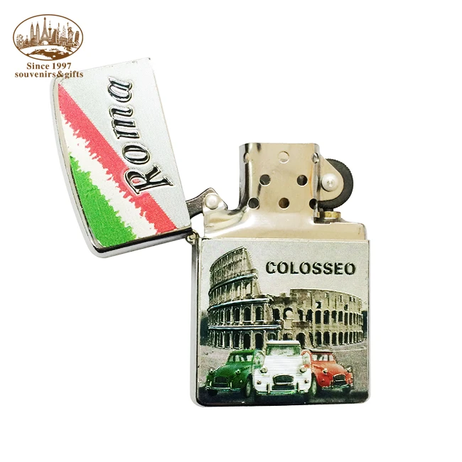 

hot sale price Roma style customize cigarette lighters wholesale, As picture or customed