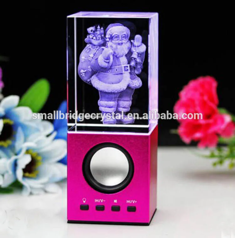 product crystal engraving cube usb portable bt speaker for laptop-28