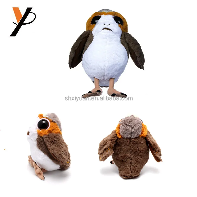 stuffed porg