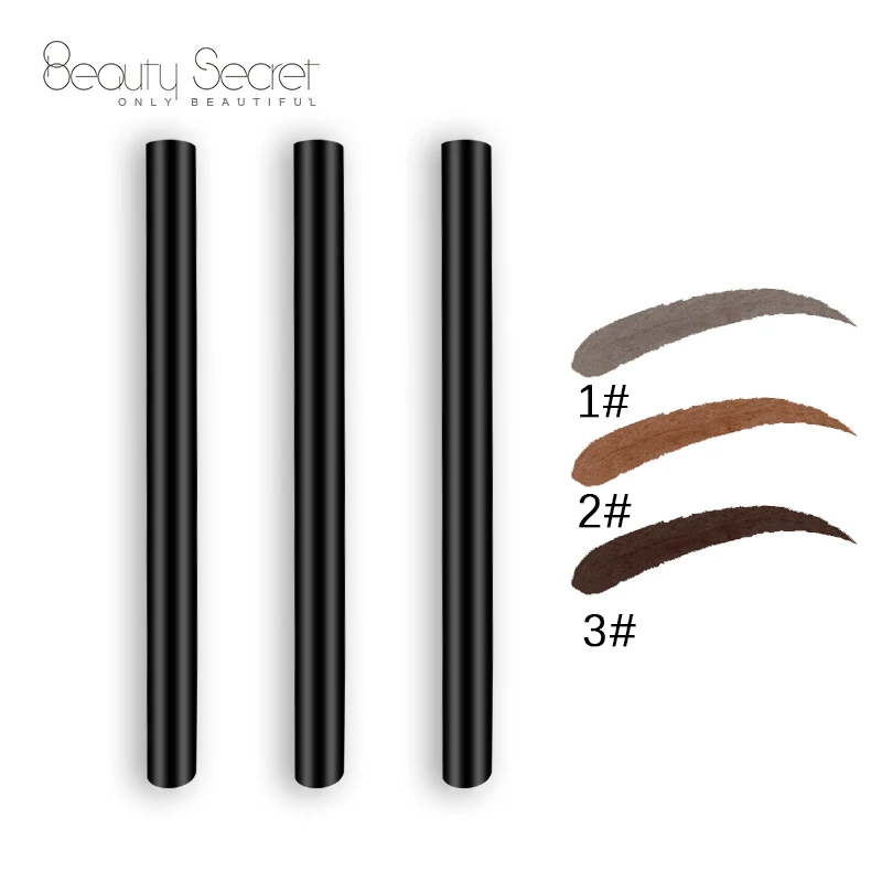 

No brand 3 colors tint private label long lasting Waterproof Eyebrow pencil, Multi-colored