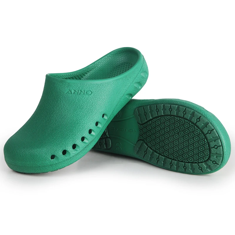 

ANNO Hot Sales Medical Footwear Orthopedic Shoes Nurses Footwear eva Shoe Making Machinery, Grey, blue,green