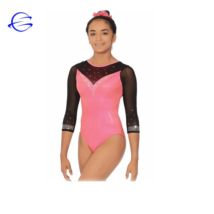 High Quality Oem Design Flexible Polyester Dance Wear ...