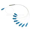 optic fiber splitter price 1x16 plc splitter SC APC UPC,1x8 1x16 sc apc upc steel pipe optical fiber splitter PLC