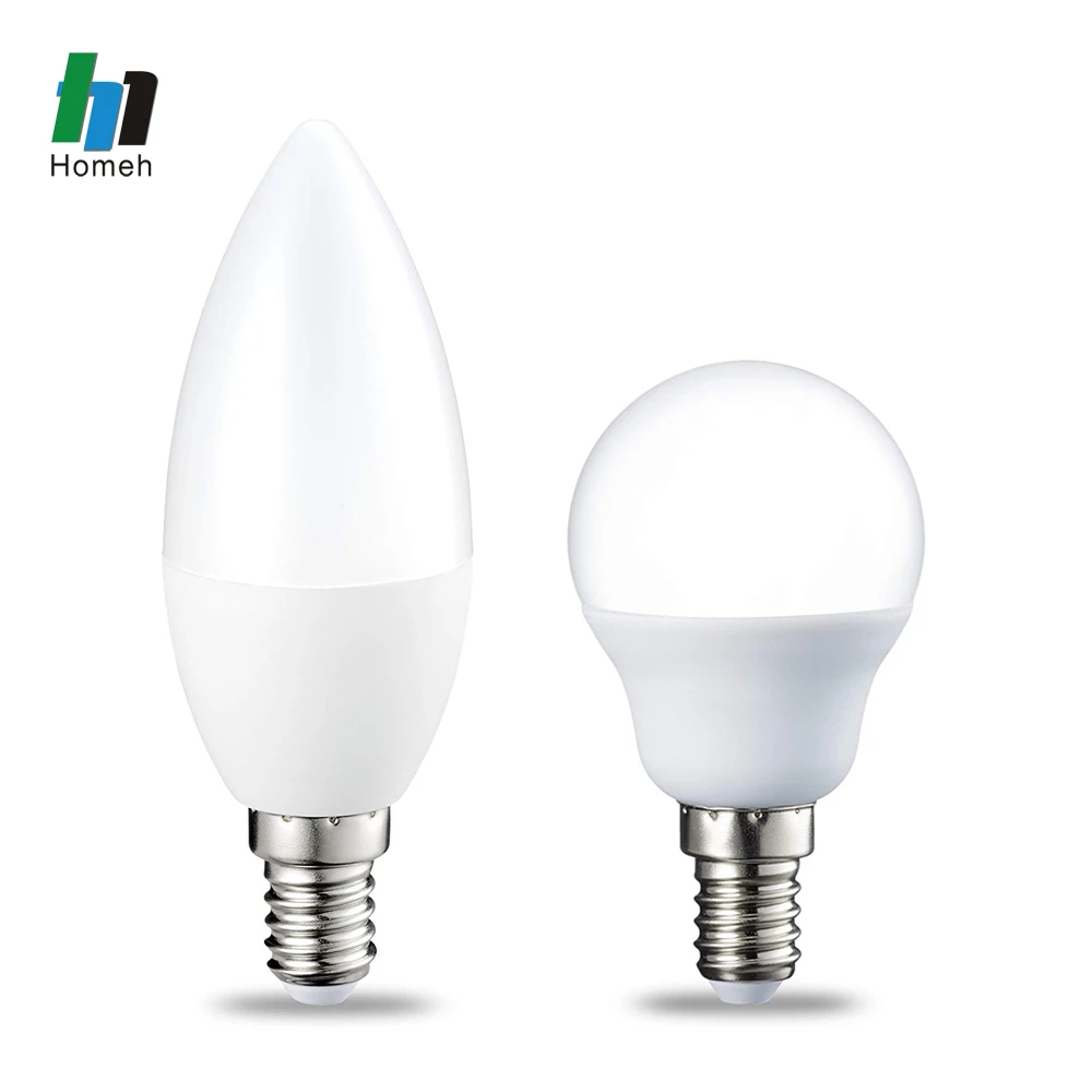 LED E14 Small Edison Screw Candle Bulb, 5.5W (equivalent to 40W), Warm White