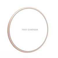 

2019 Amazon Hot Sales 10W Slim Fast Wireless Charging Qi Certified Aluminum Alloy Phone Charger