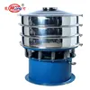 Rotary type vibrating sieve screen shaker for particles/powder/liquid/flour