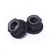 hebei fastener supplier carbon steel black galvanized m10 m20 m30 nylon lock flange nut