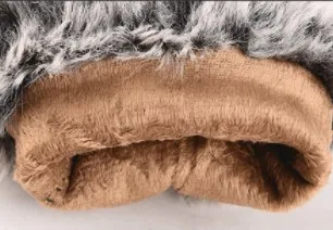 
Waterproof warm PU making ladies touch screen gloves beatuiful KaTu fur at wrist for decorating super quality 