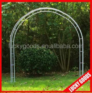 
customized heart shape metal garden wedding arch wholesale 