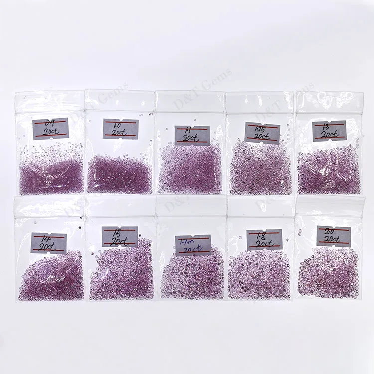 

Wholesale natural pink sapphire loose gemstones stones
