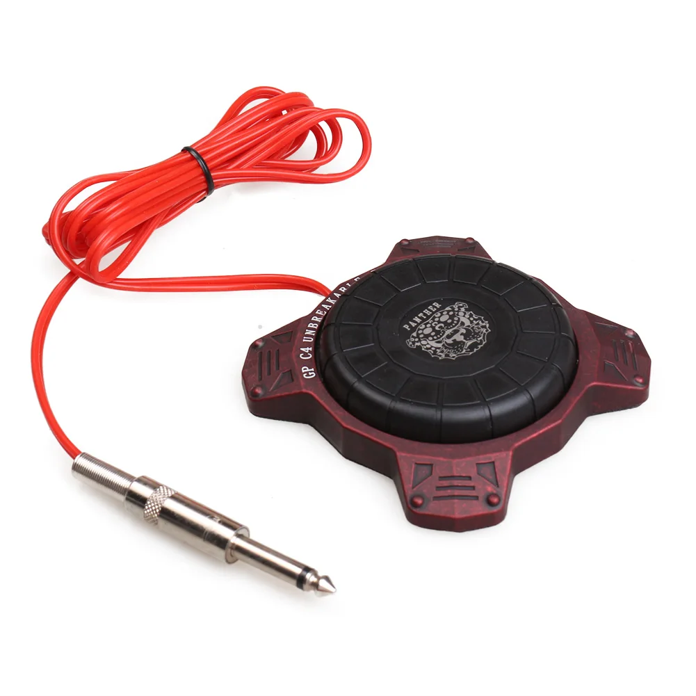 

Top Quality Red Color 5units Tattoo Supplies Electric Footswitch Switch/Footpedal