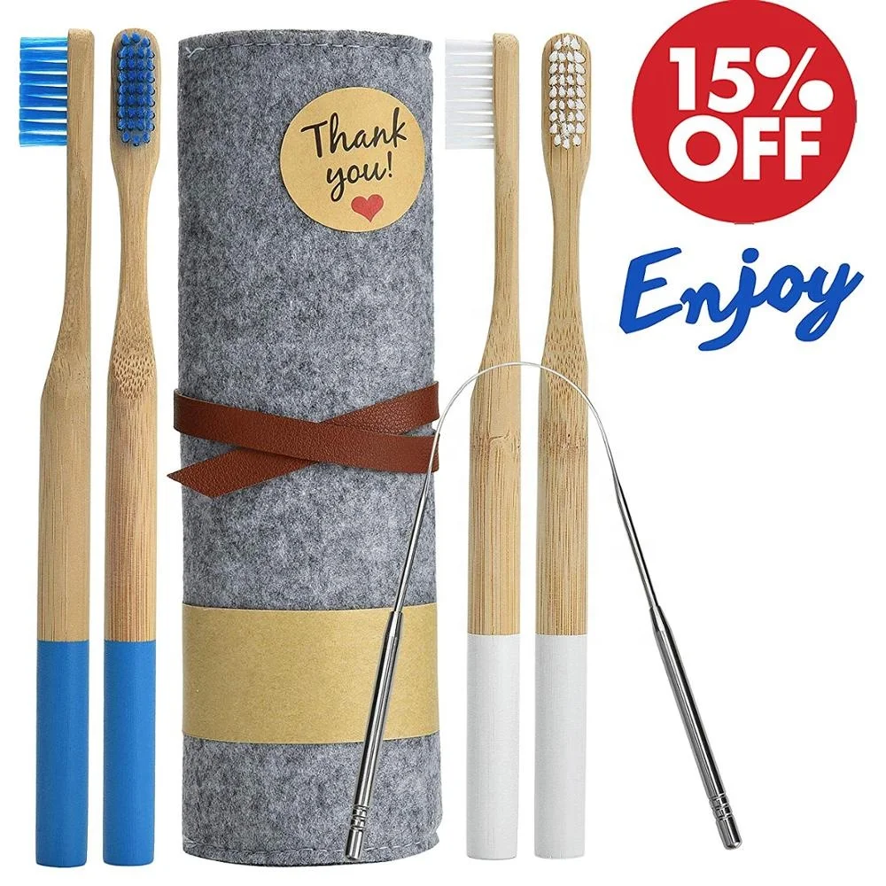 

eco friendly custom bristles colour tooth brush with paint wholesale bamboo toothbrush private label