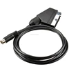 Displayport 20pin Male 10 pin Connector Mini Din To Scart Cable 9pin minidin cable