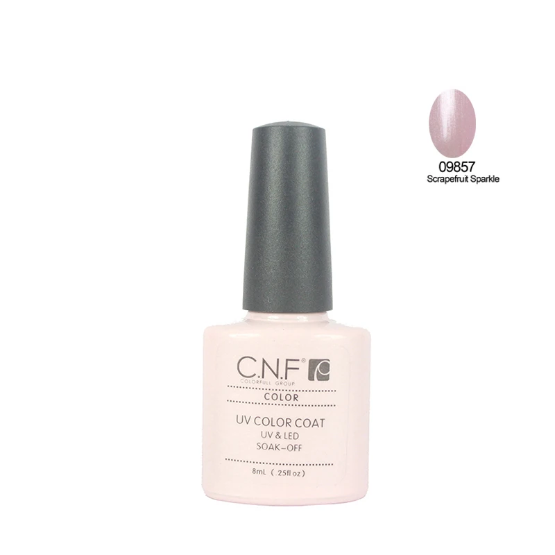 1pcs lot color 09857 CNF Nail Gel 2015 Newest Fashion UV Gel Nail Polish7 3ml Soak